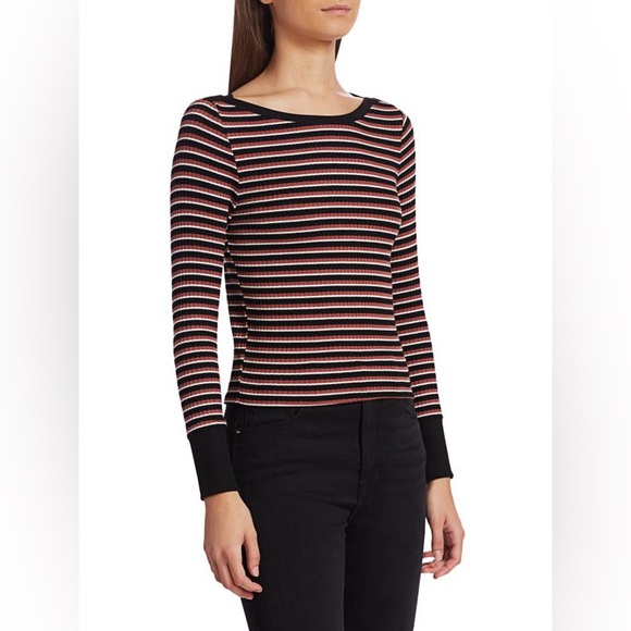 Frame Ribbed Long Sleeve Shirt - Picture 2 of 5